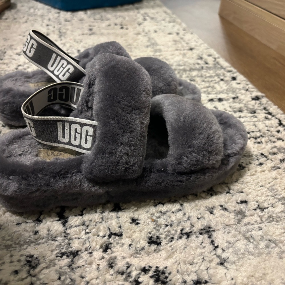 UGG Oh Yeah Slippers, Size Us 8 in Women.
